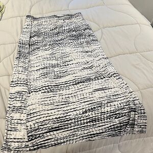 Cynthia Rowley Black and White Pencil Skirt